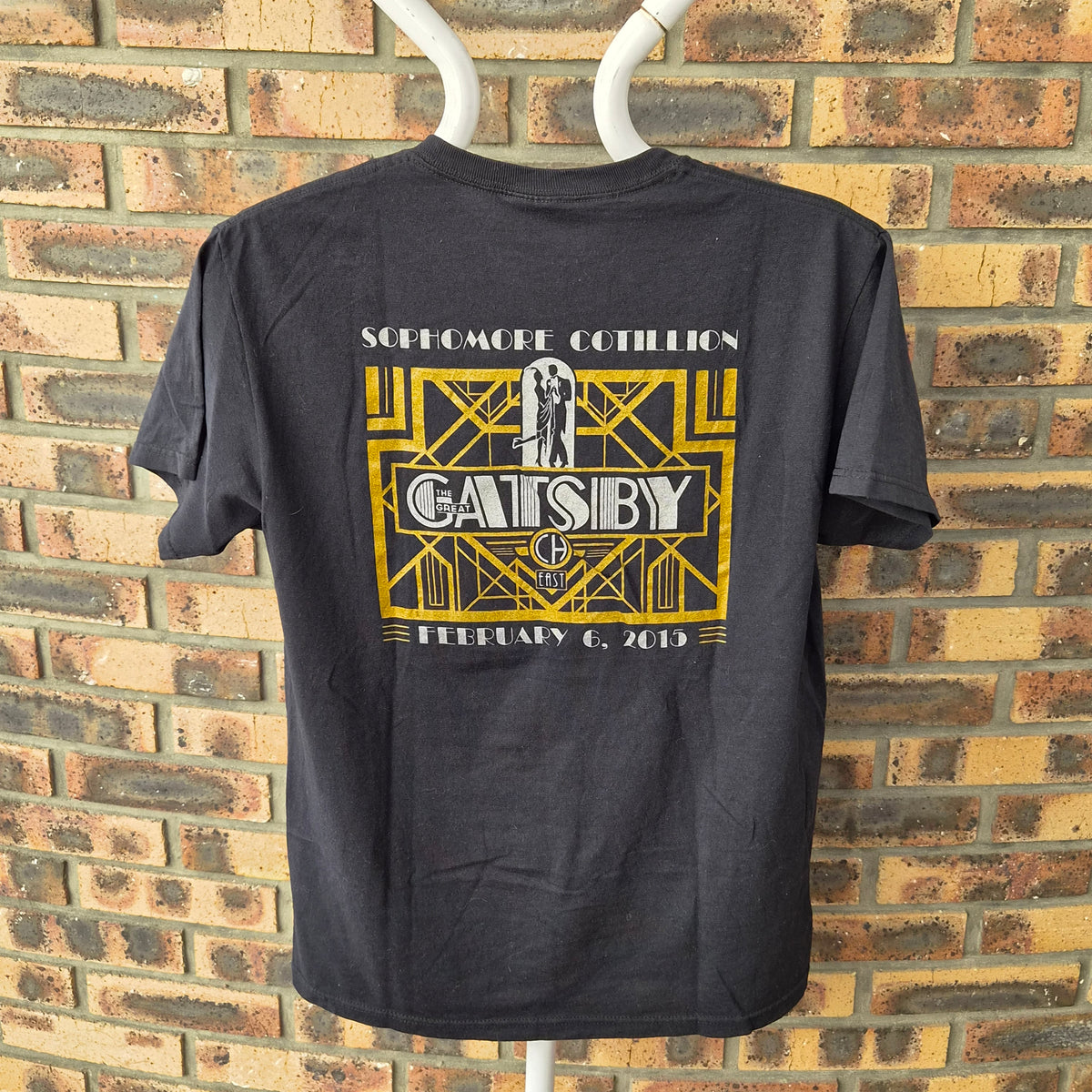 T-shirt Fruit of the Loom The Great Gatsby 2015 noir – M