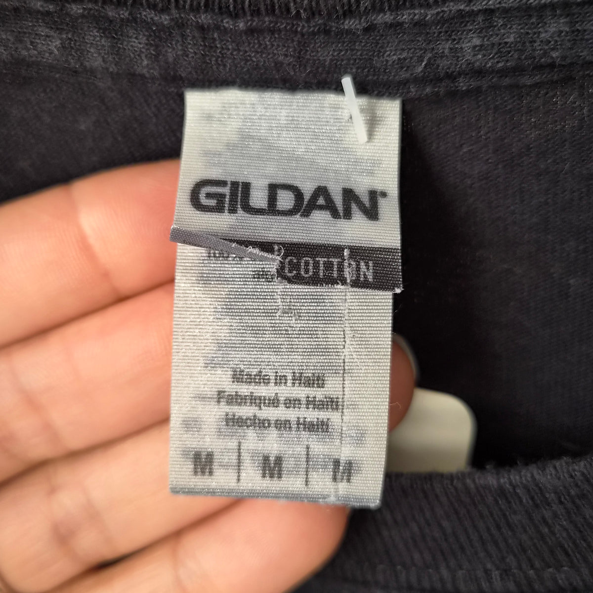 T-shirt Gildan Clairvoyance Scanning Matters noir – M