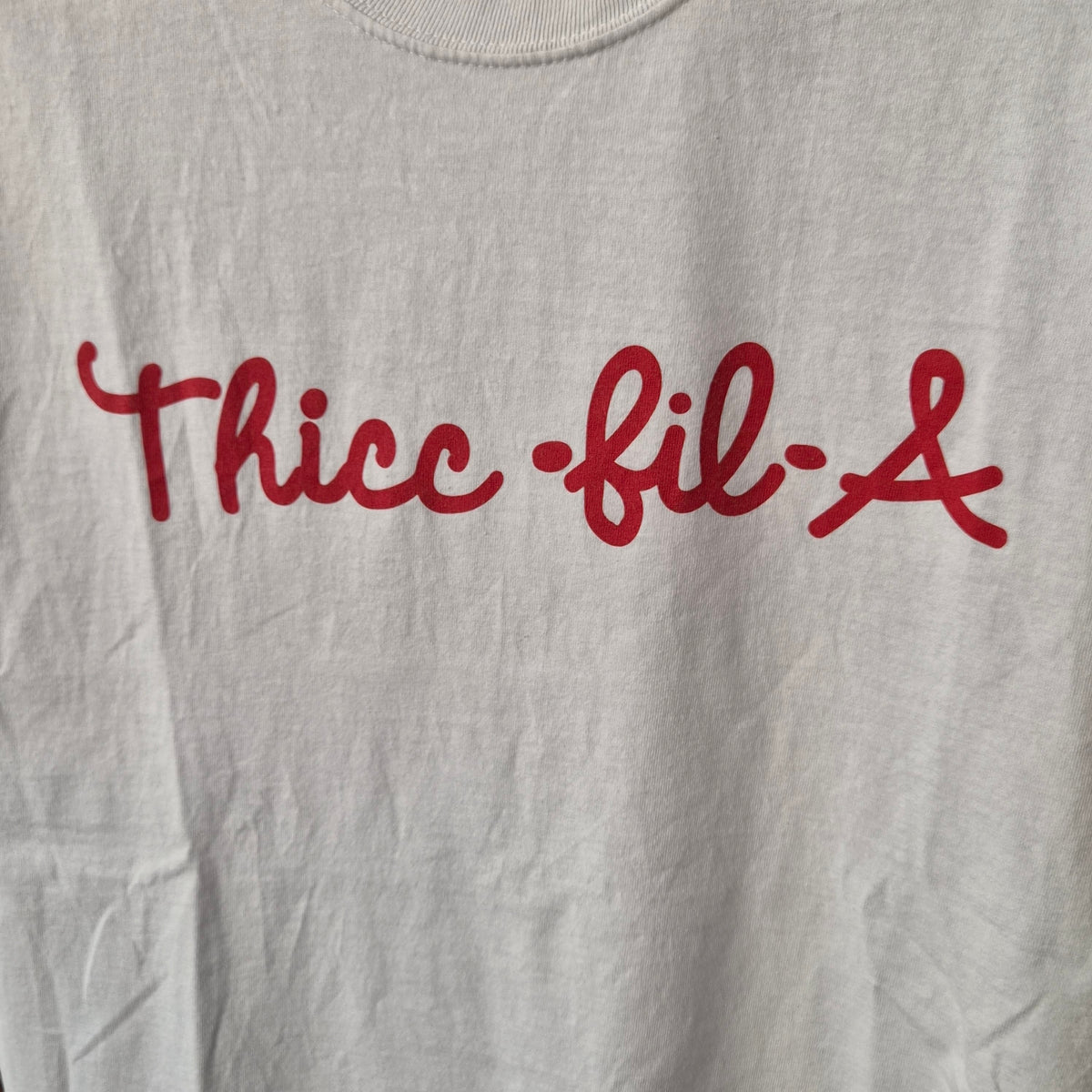 T-shirt Flexliving Thicc-fil-A blanc – L