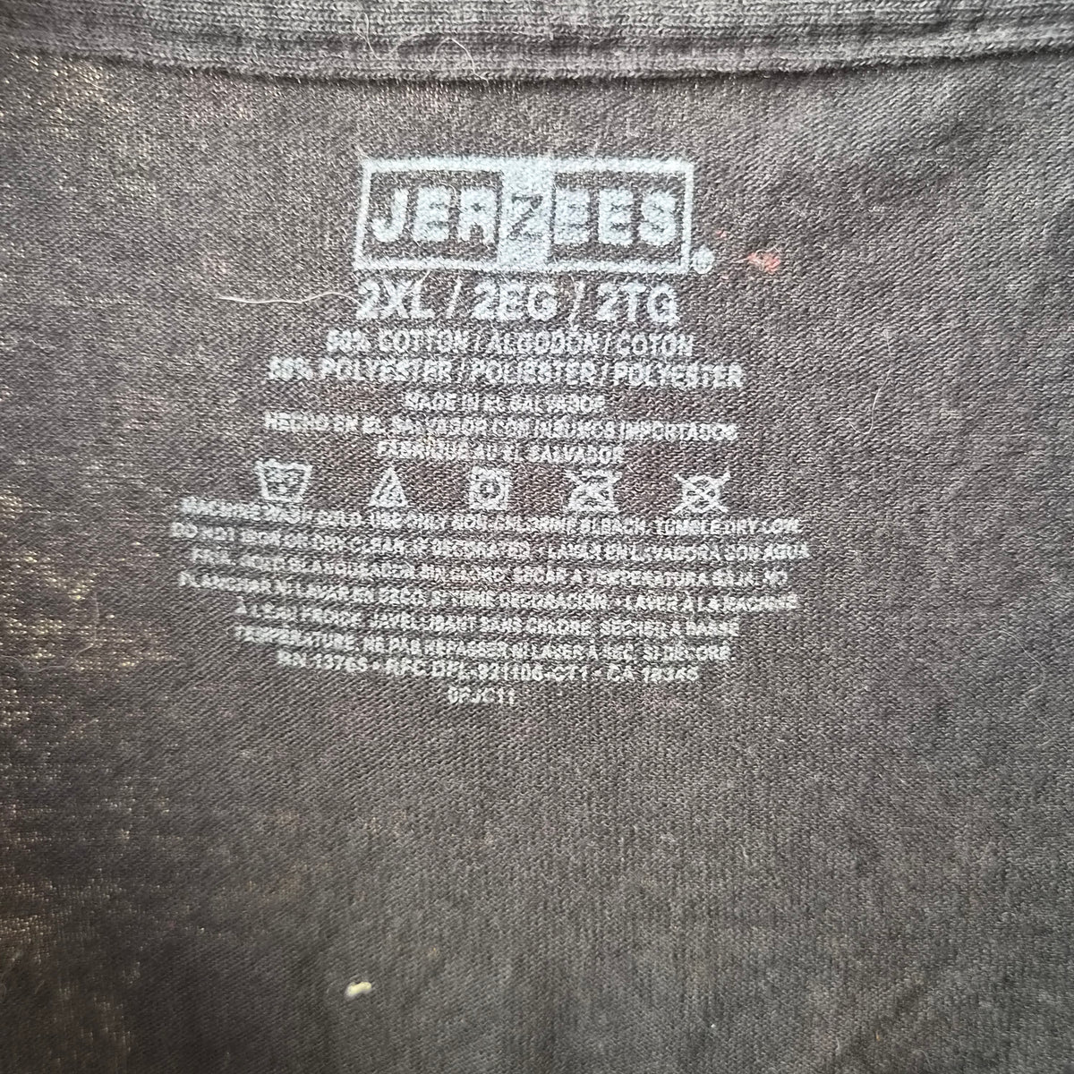 T-shirt Junk Food Raiders Raider Nation noir délavé – XXL