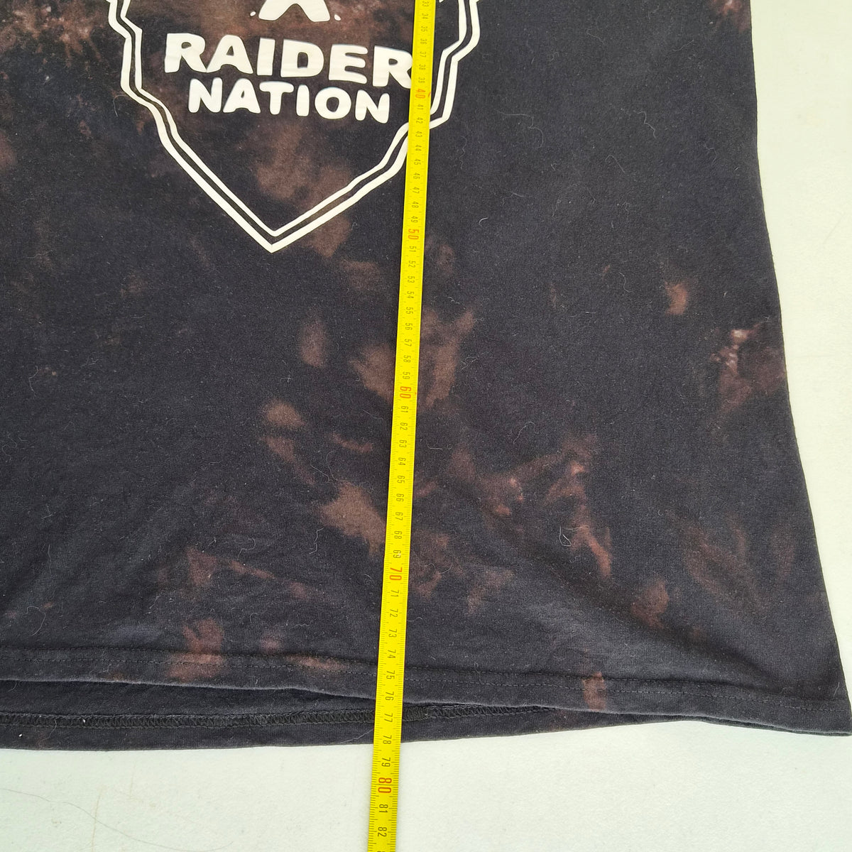 T-shirt Junk Food Raiders Raider Nation noir délavé – XXL