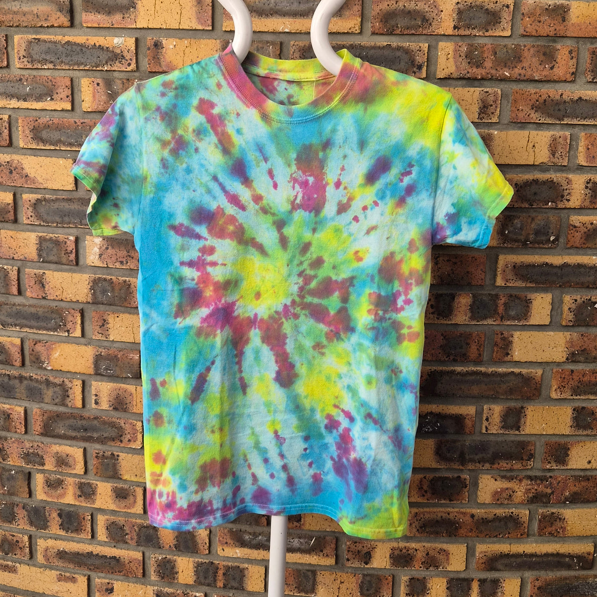 T-shirt tie-dye multicolore – S