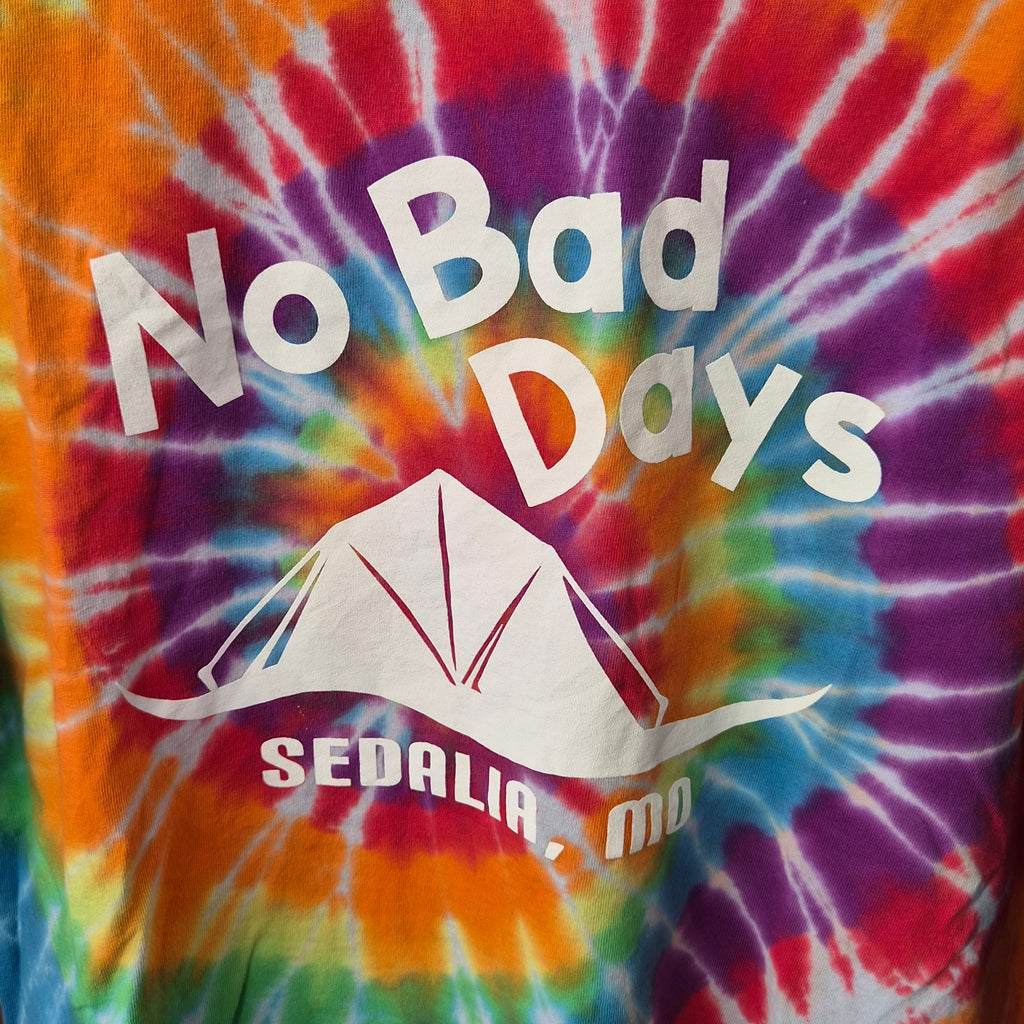 T-shirt manches longues No Bad Days Sedalia tie-dye – XL