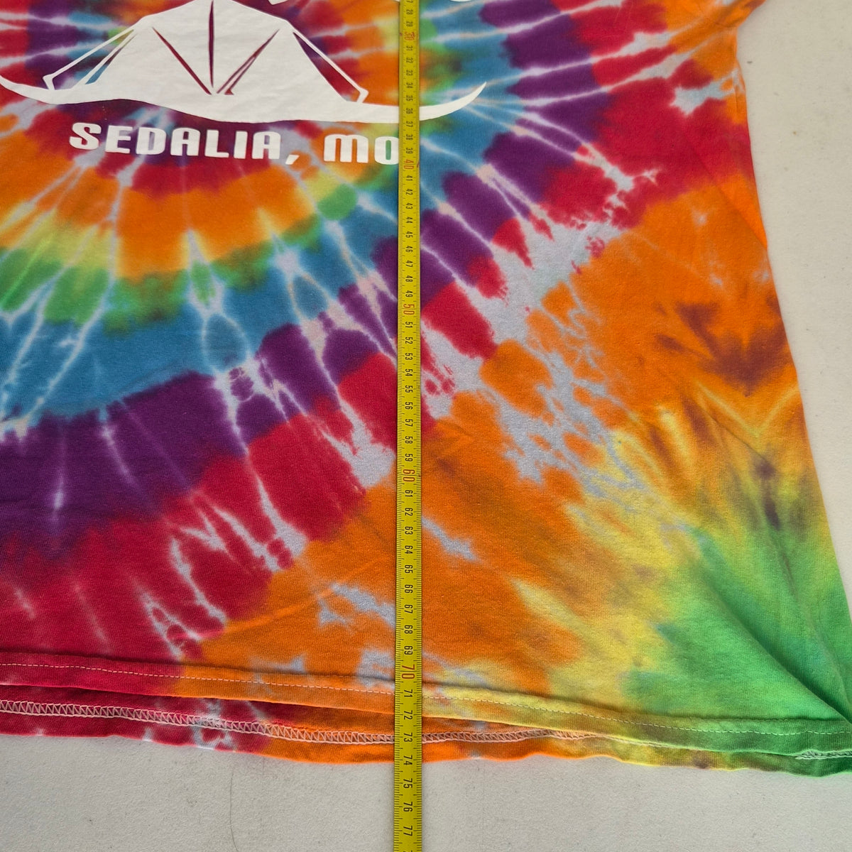 T-shirt manches longues No Bad Days Sedalia tie-dye – XL