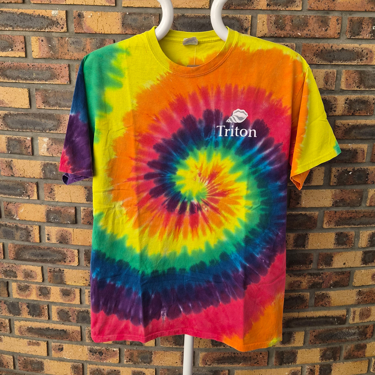 T-shirt Port & Company Triton tie-dye multicolore – L