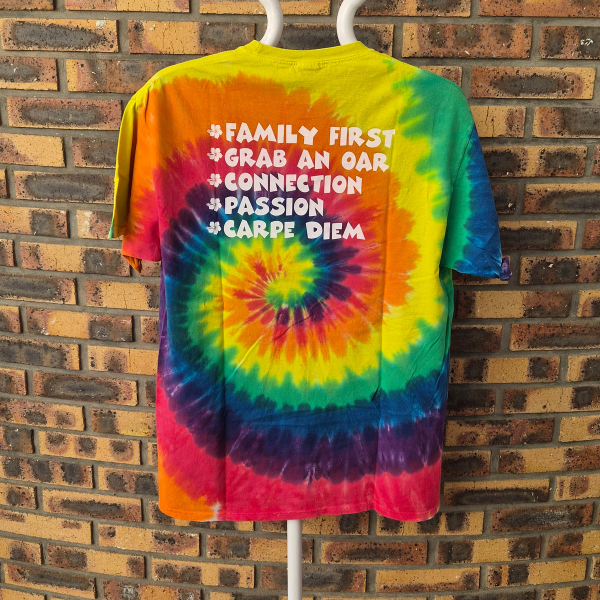 T-shirt Port & Company Triton tie-dye multicolore – L