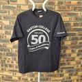 T-shirt Port & Company Gaston College 50 Years of Excellence 1964-2014 Noir — 100% Coton — XL — Très bon état