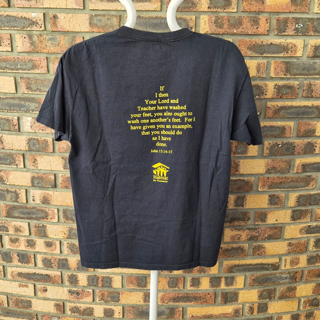 T-shirt Fruit of the Loom God at Work Iowa City noir – L