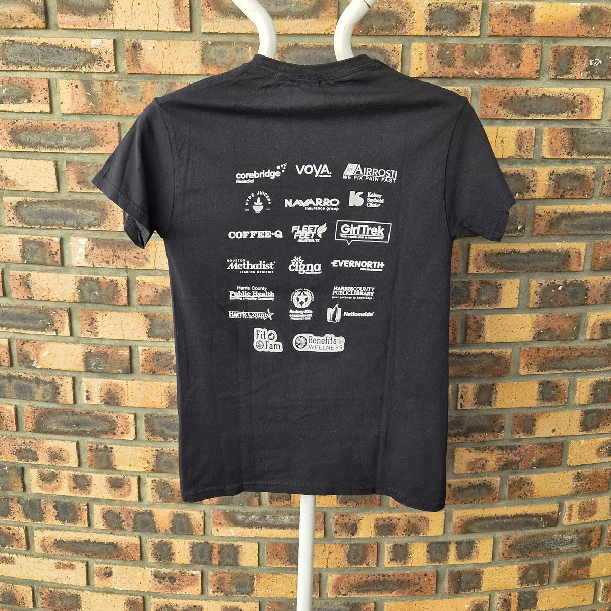 T-Shirt Vintage Gildan "Back to the '90s" Harris County 5K - Noir - S
