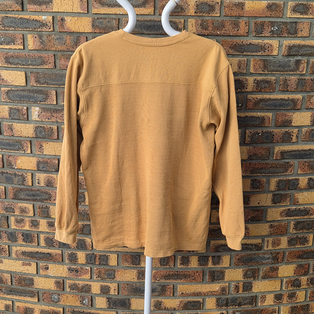 Étiquette du pull Geoffrey Beene, taille L, 100 % coton