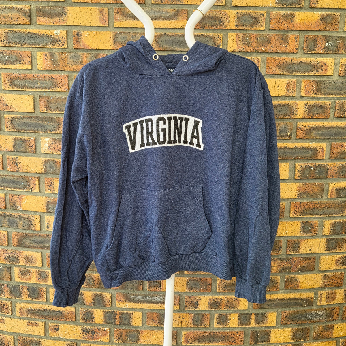 Sweat à capuche American Crown VIRGINIA bleu marine femme taille 2XL