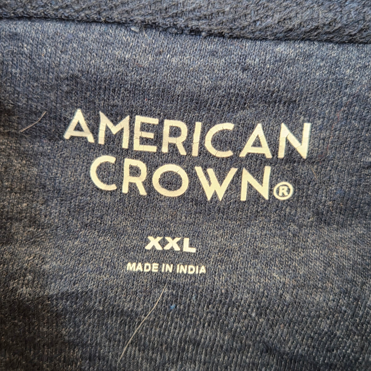 Sweat à capuche American Crown VIRGINIA bleu marine femme taille 2XL