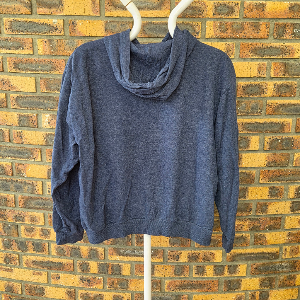 Sweat à capuche American Crown VIRGINIA bleu marine femme taille 2XL