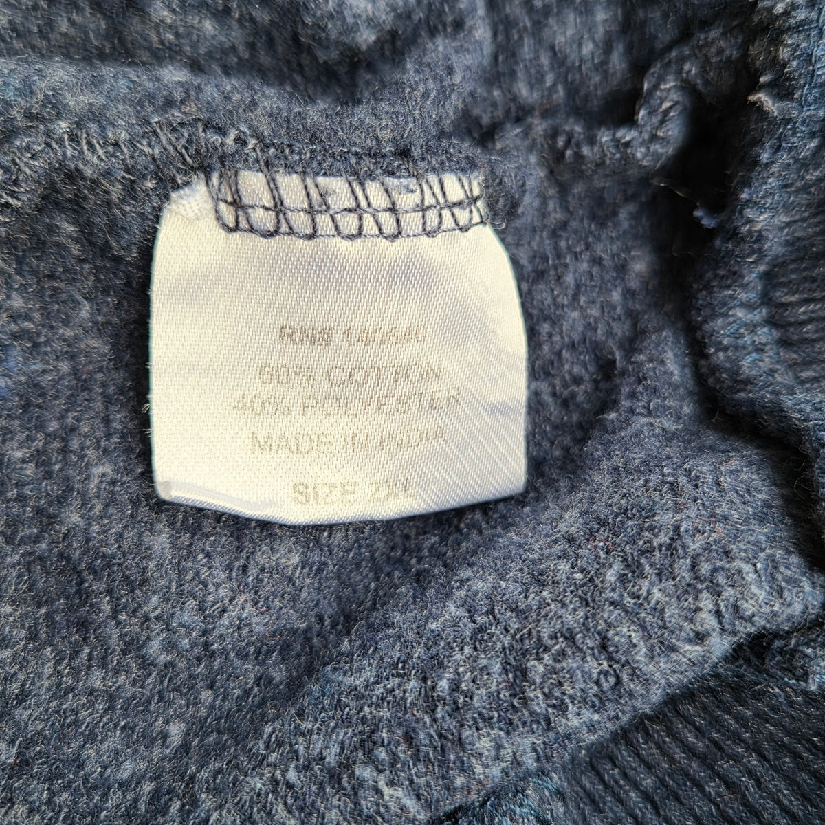 Sweat à capuche American Crown VIRGINIA bleu marine femme taille 2XL