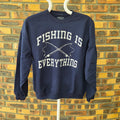 Sweat vintage Fishing Is Everything – Authentic Classics – L