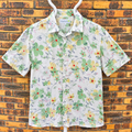 Chemise hawaïenne vintage Seaplane – Taille L – 100 % coton