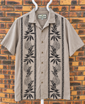 Chemise hawaïenne vintage Seven Palm XL – 100% rayon motif floral