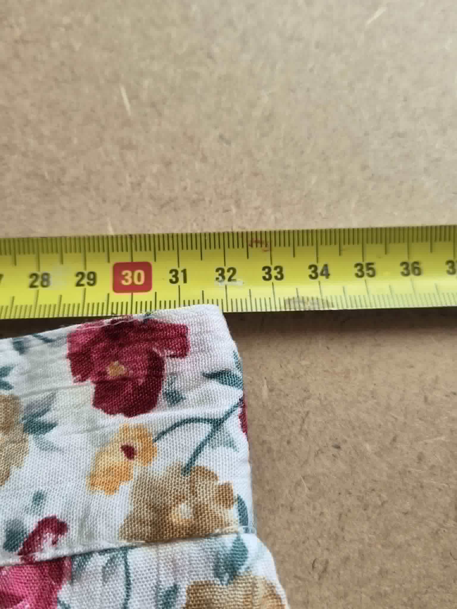 Jupe Maxi Florale Roses Fuchsia Bordeaux — Taille Haute Élastiquée Lien Noué Poches — Très bon état