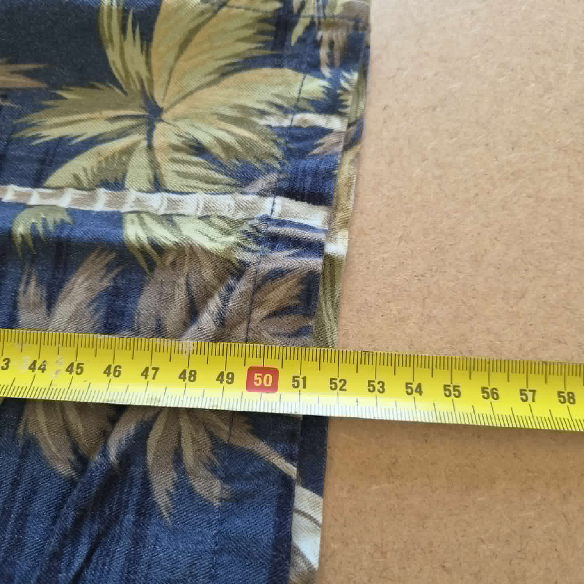 Chemise Hawaïenne Hilo Hattie Bleu Marine — Made in Hawaii — XS — Très bon état